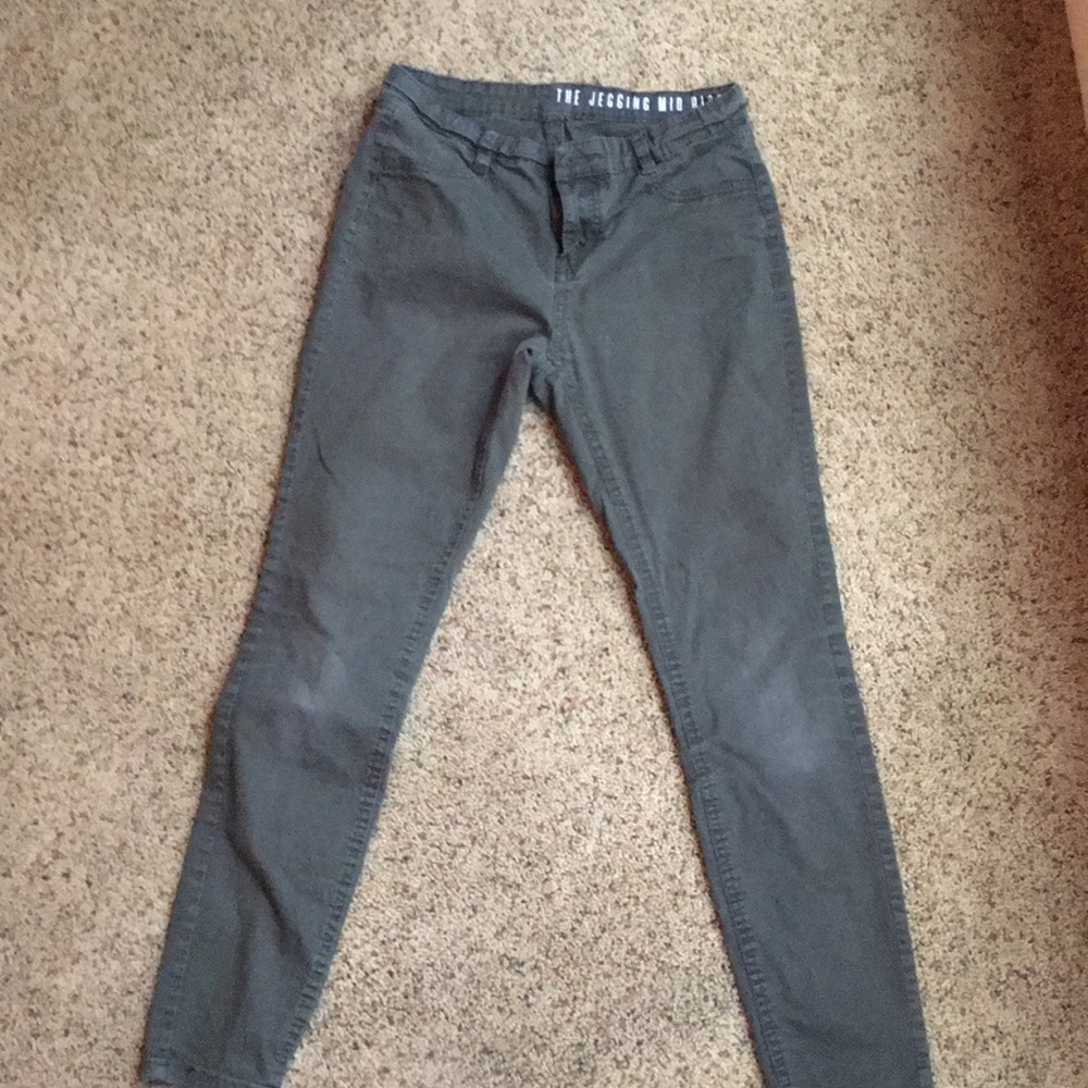 Cotton on olive green jeggings